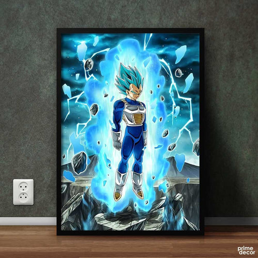 Vegeta vol 1 - Animation Poster Wall Art