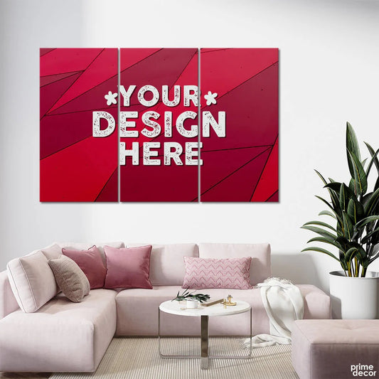 Customise Your Artwork | 3 Panels